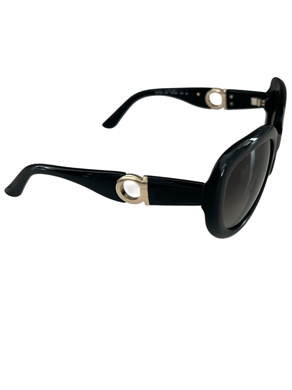 SALVATORE FERRAGAMO SF727S-001-53 Sunglasses Size 53mm 135mm 20mm black NEW - Picture 4 of 10